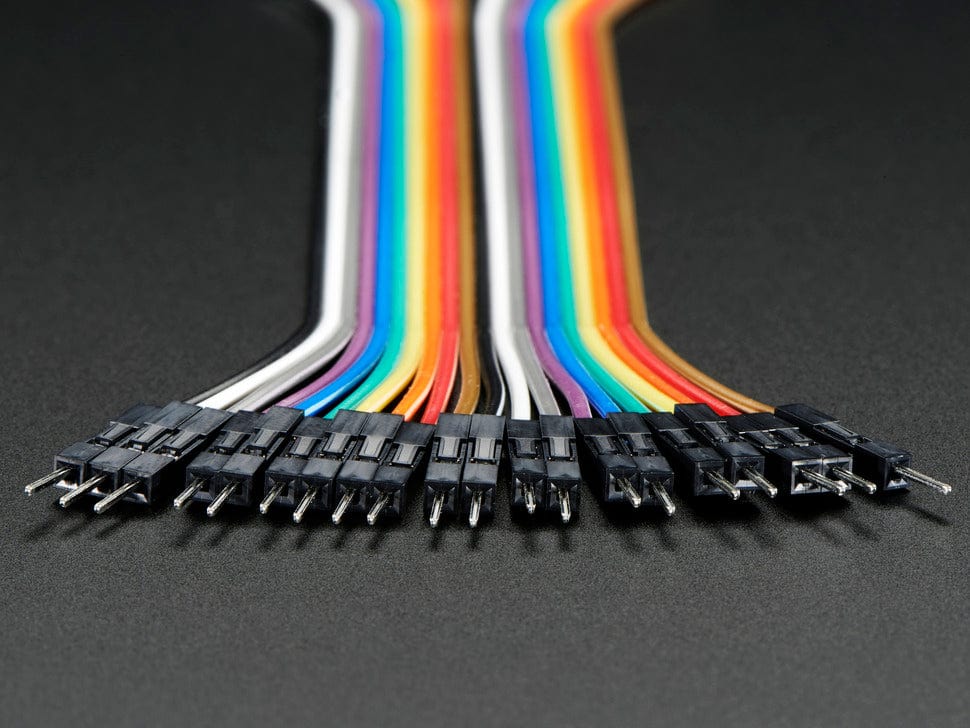 Premium Female/Male 'Extension' Jumper Wires - 20 x 12" - Image 2