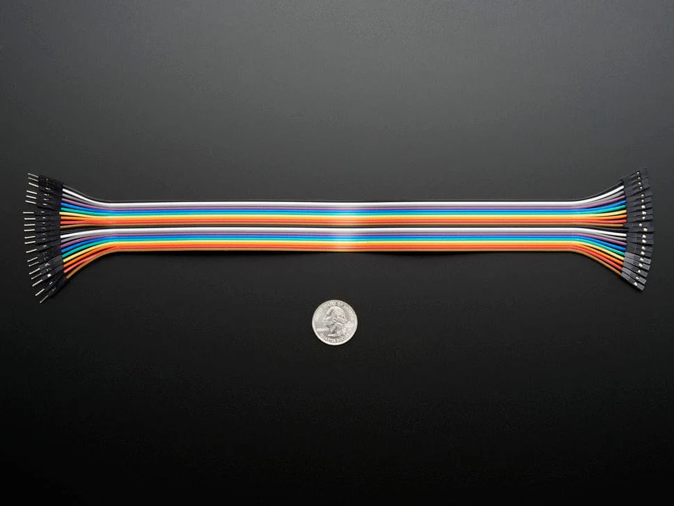 Premium Female/Male 'Extension' Jumper Wires - 20 x 12" - Image 4