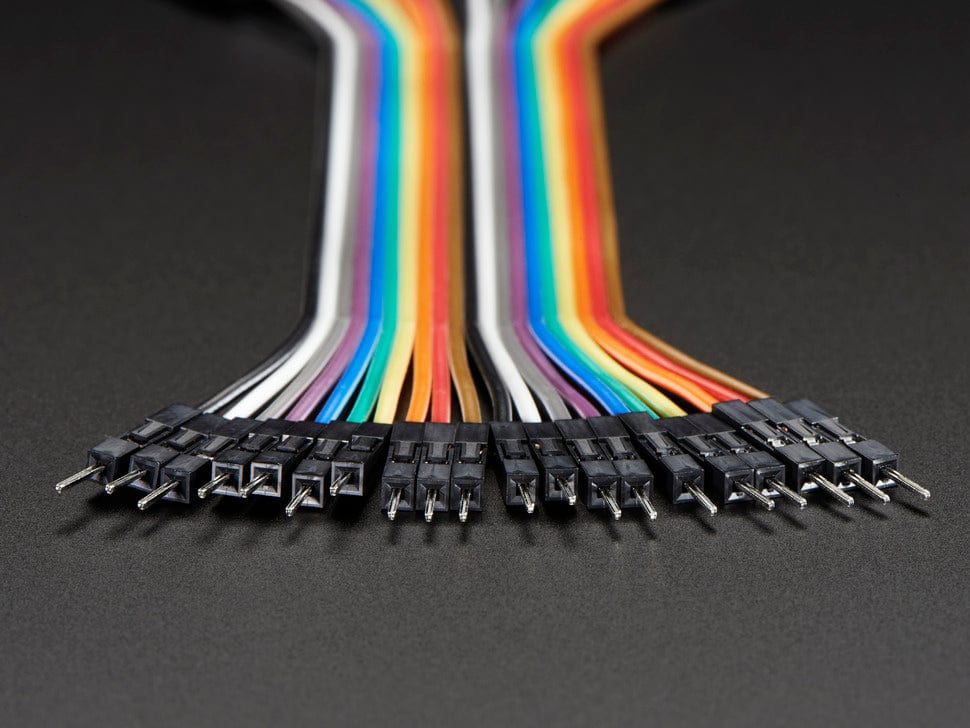 Premium Female/Male 'Extension' Jumper Wires - 20 x 6" - Image 2