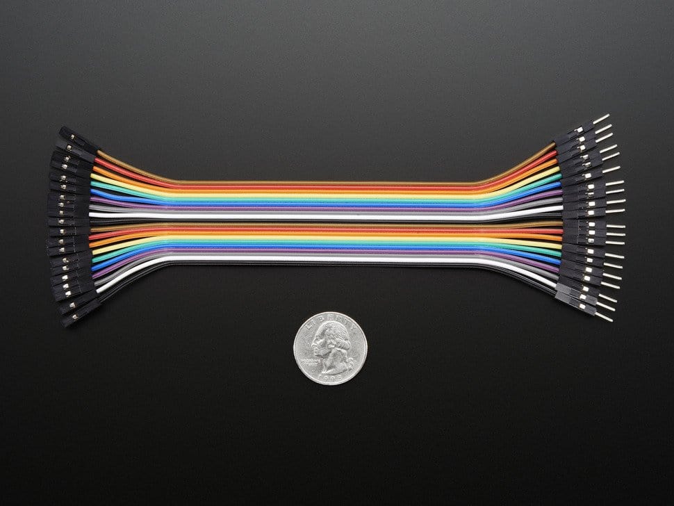 Premium Female/Male 'Extension' Jumper Wires - 20 x 6" - Image 3