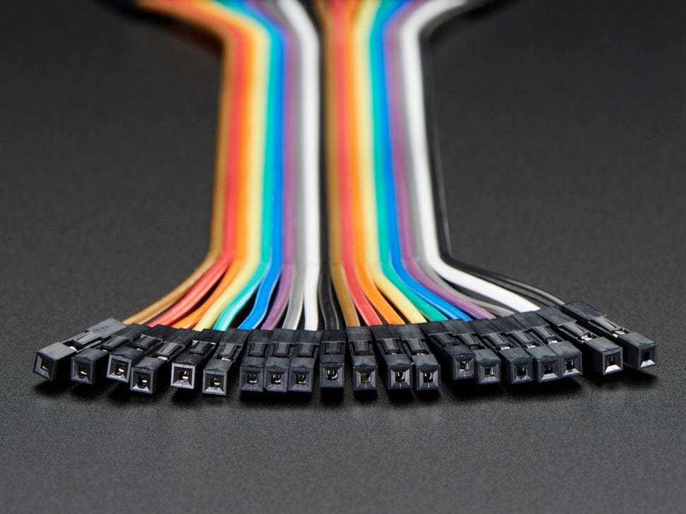 Premium Female/Male 'Extension' Jumper Wires - 20 x 6" - Image 4