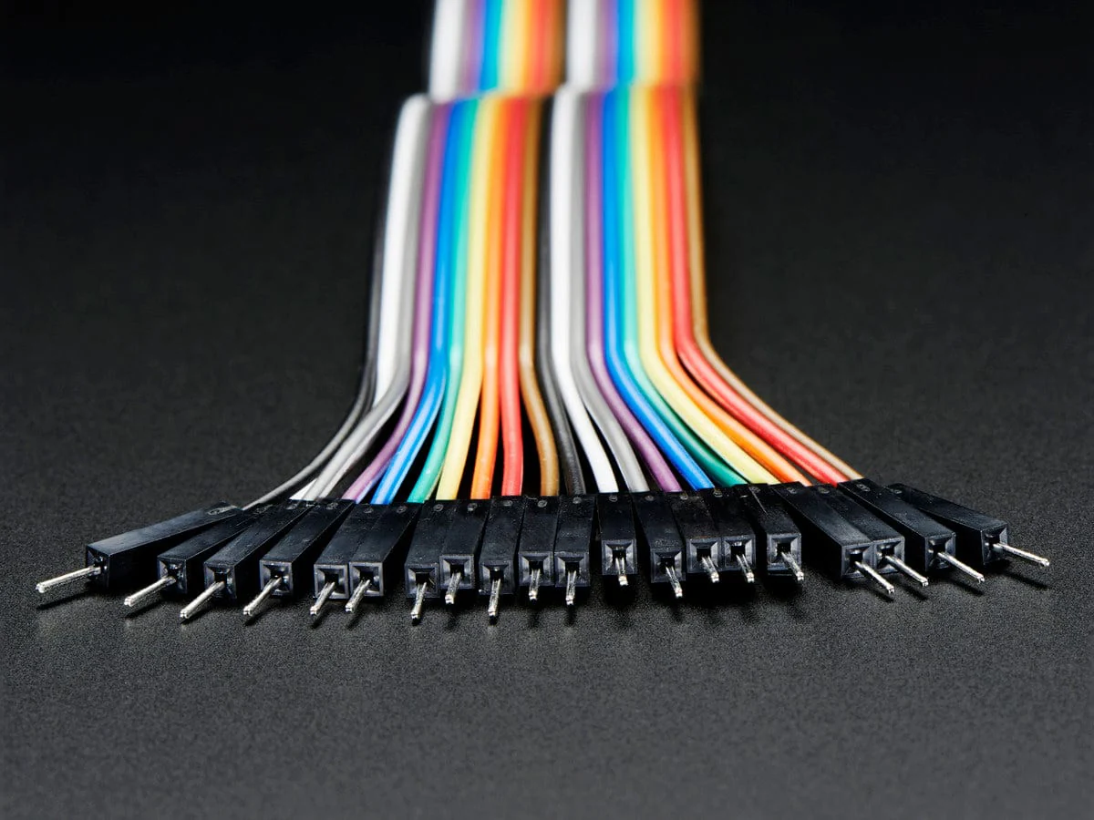 Premium Male/Male Jumper Wires - 20 x 12" (300mm) - Image 2
