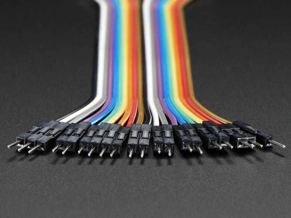 Premium Male/Male Jumper Wires - 20 x 6" (150mm) - Image 3