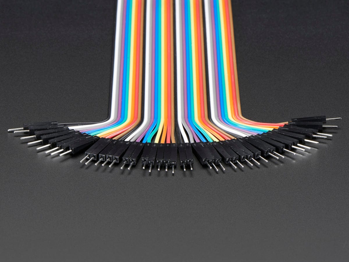 Premium Male/Male Jumper Wires - 40 x 12" (300mm) - Image 2