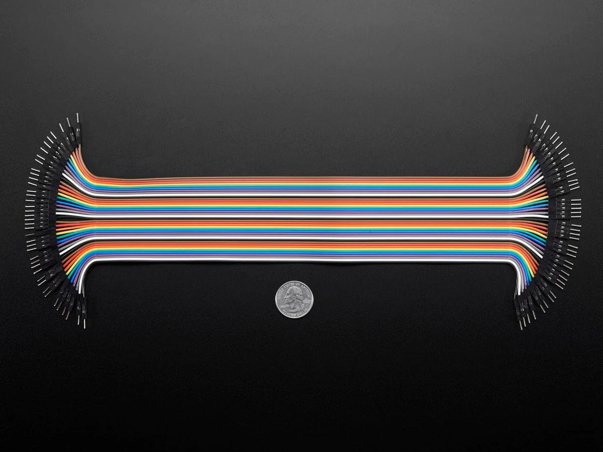 Premium Male/Male Jumper Wires - 40 x 12" (300mm) - Image 3