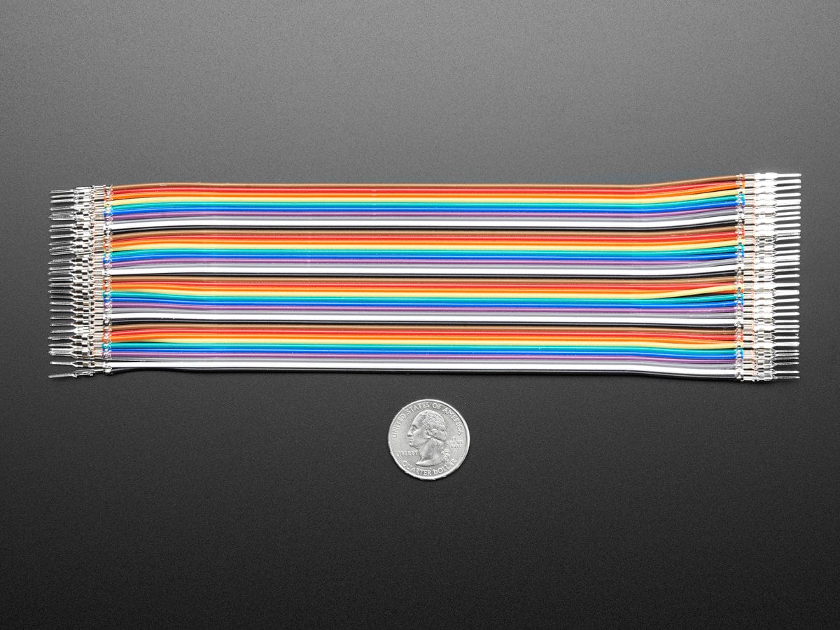 Premium Male/Male Raw Jumper Wires - 40 x 6" (150mm) - Image 4