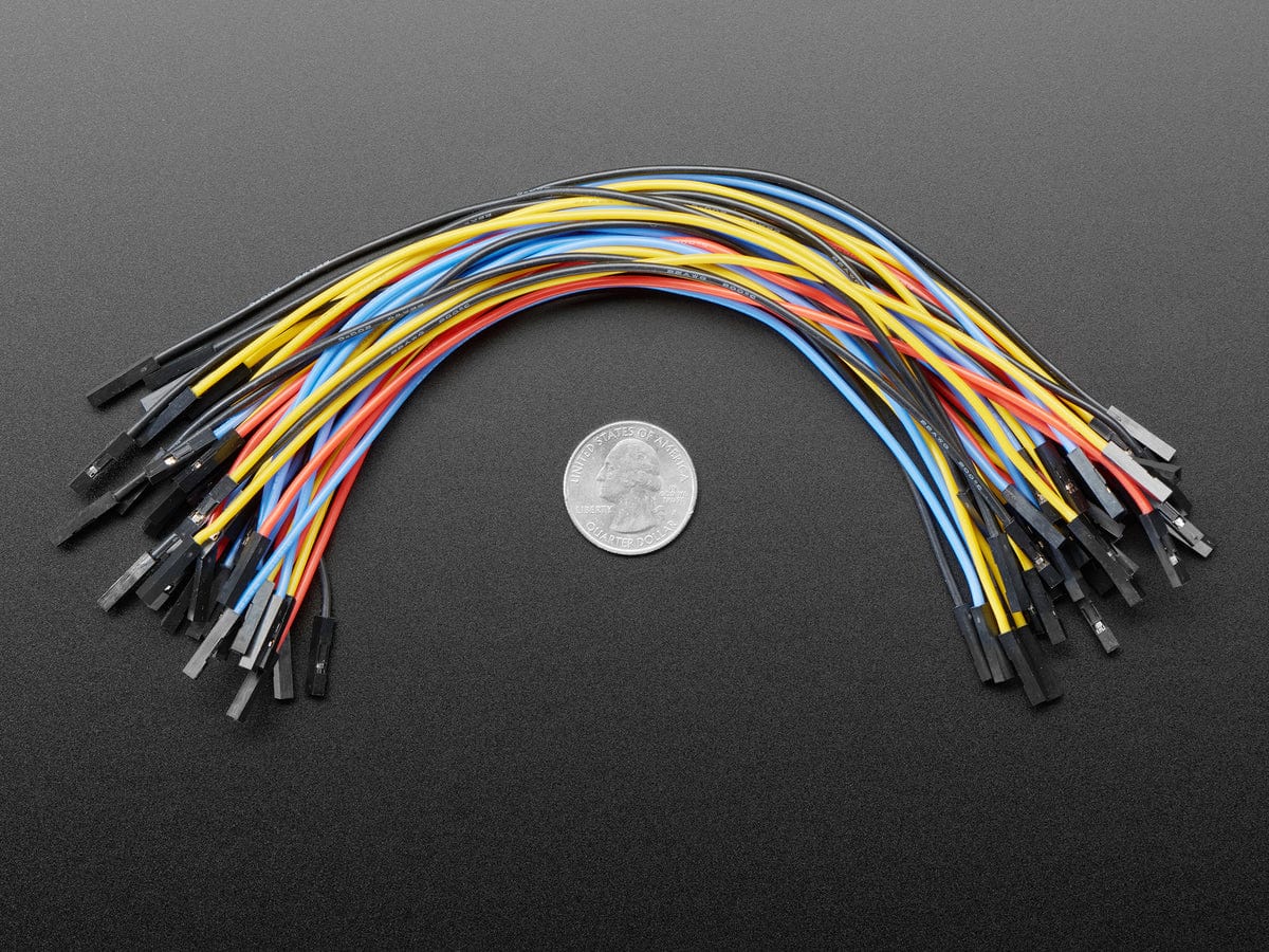 Premium Silicone Covered Female-Female Jumper Wires - 200mm x 40 - Image 3