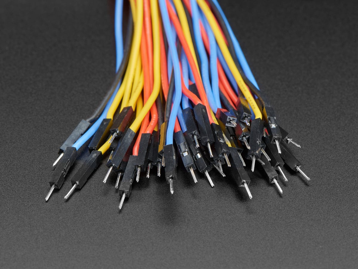 Premium Silicone Covered Male-Male Jumper Wires - 200mm x 40 - Image 2