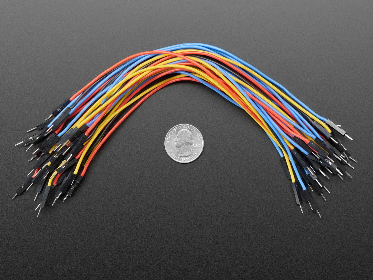 Premium Silicone Covered Male-Male Jumper Wires - 200mm x 40 - Image 3
