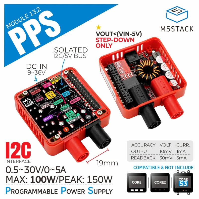 M5Stack Programmable Power Supply Module 13.2 - Image 2