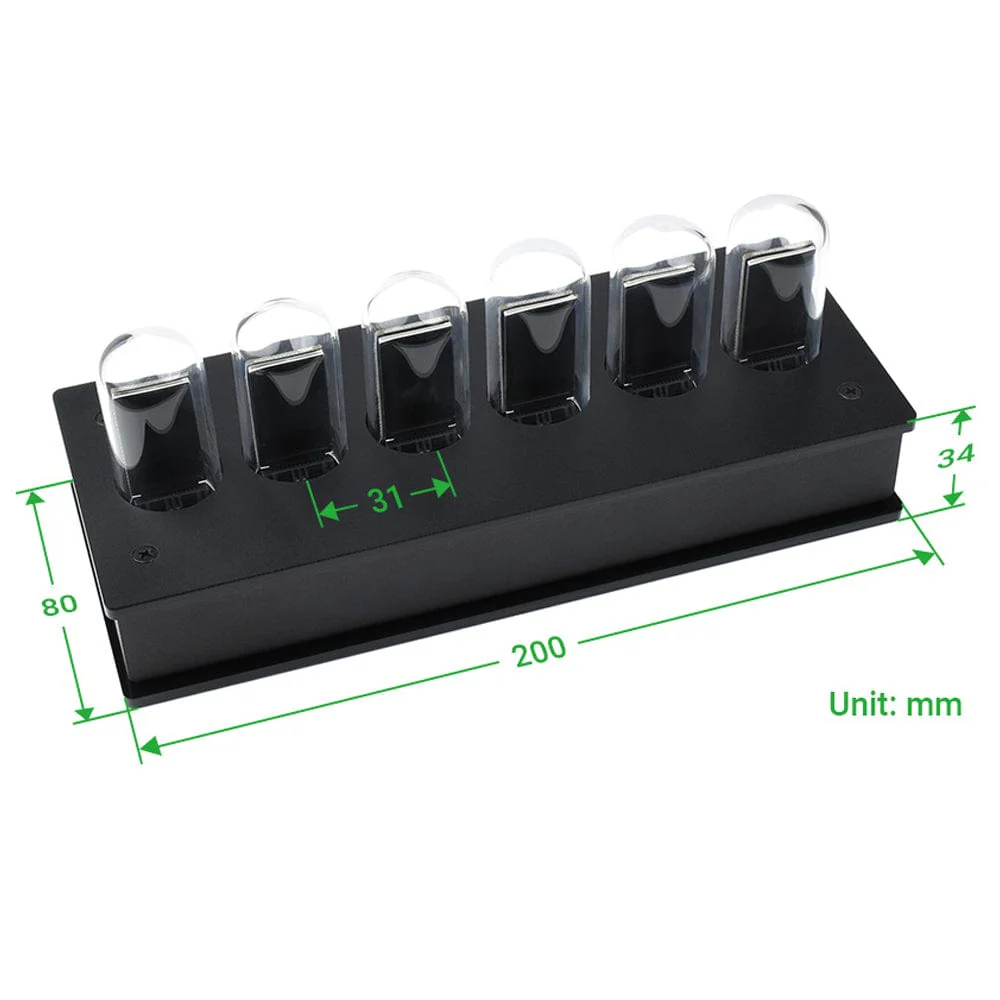 Pseudo Nixie Tube Clock for Raspberry Pi Zero [Discontinued] - Image 6