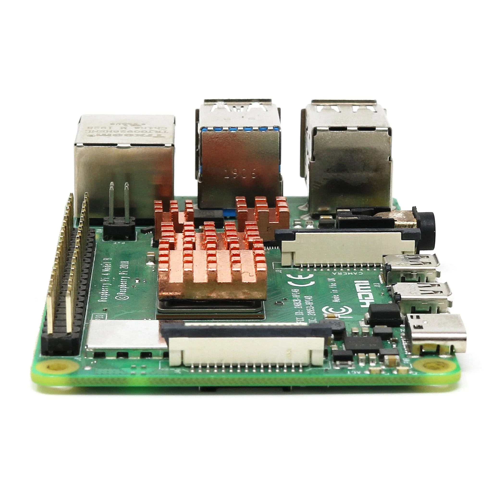 Pure Copper 4-Piece Heatsink Set for Raspberry Pi 4 - Image 4