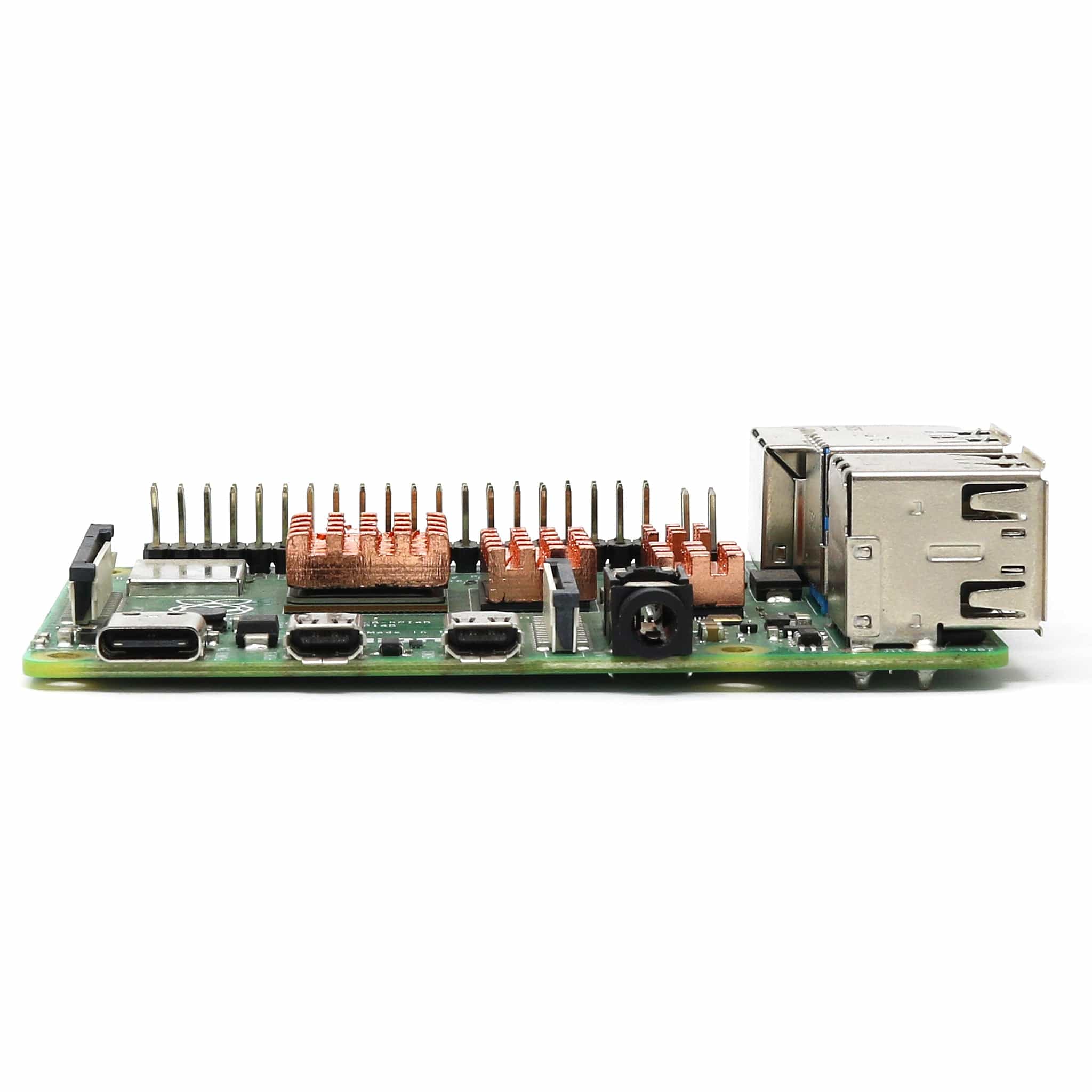 Pure Copper 4-Piece Heatsink Set for Raspberry Pi 4 - Image 5