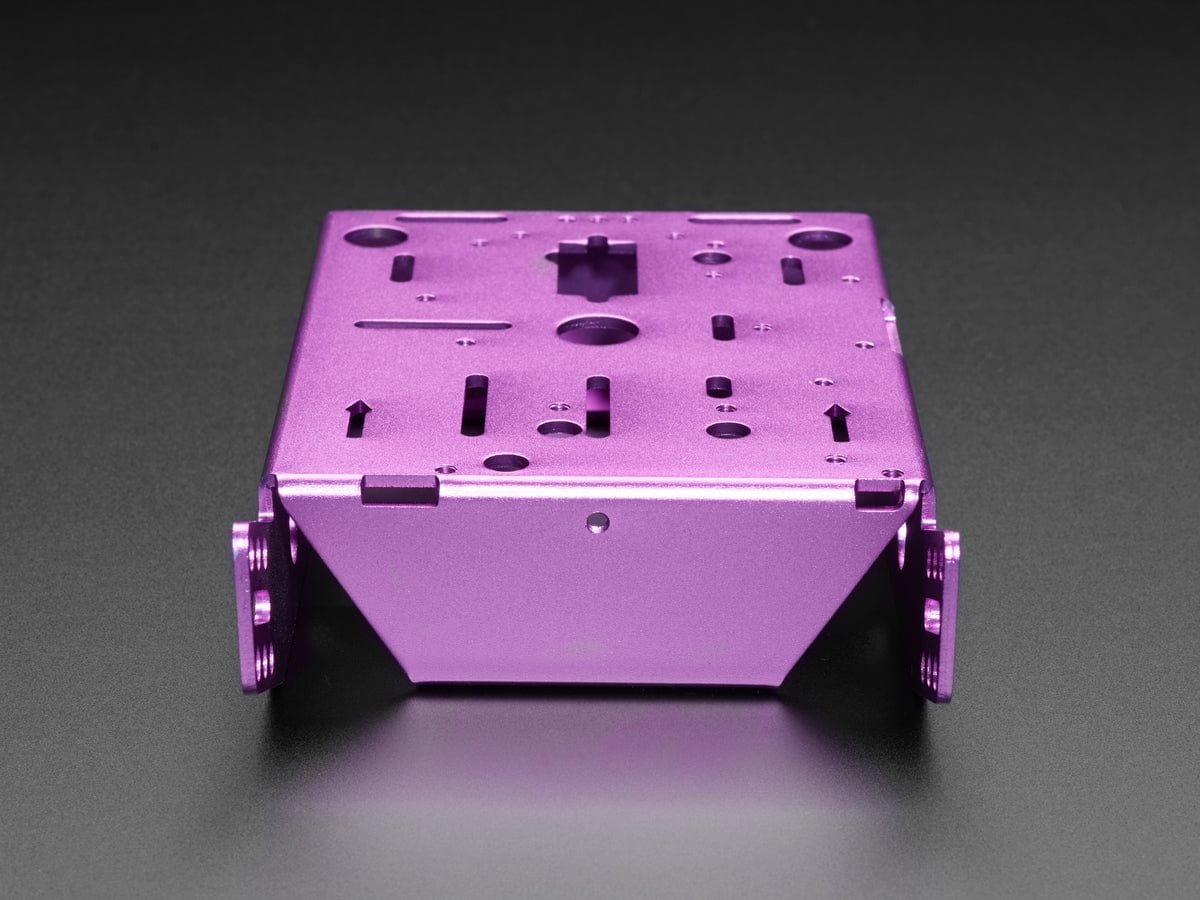Purple Aluminum Chassis for TT Motors - 2WD - Image 2