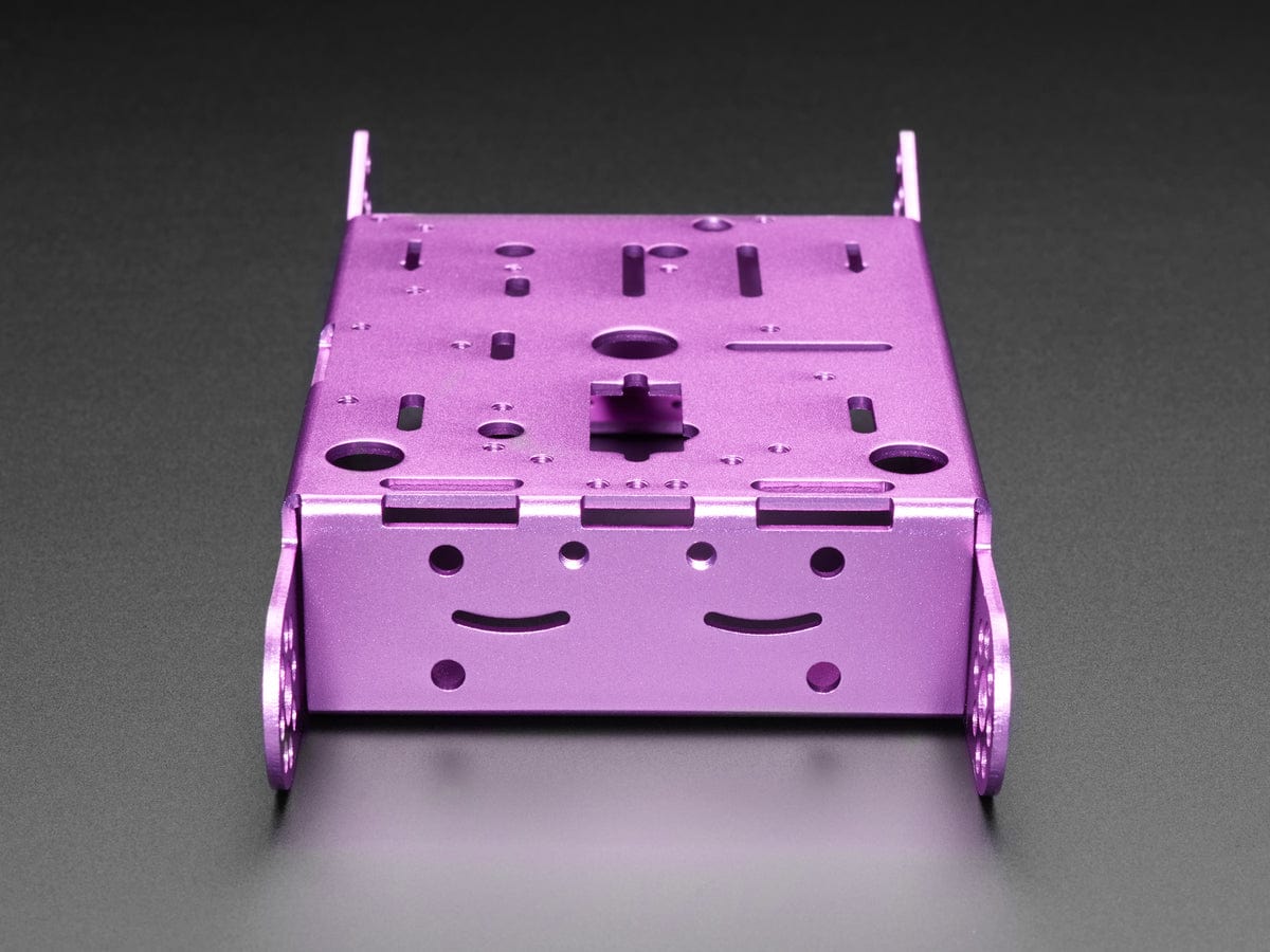 Purple Aluminum Chassis for TT Motors - 2WD - Image 3
