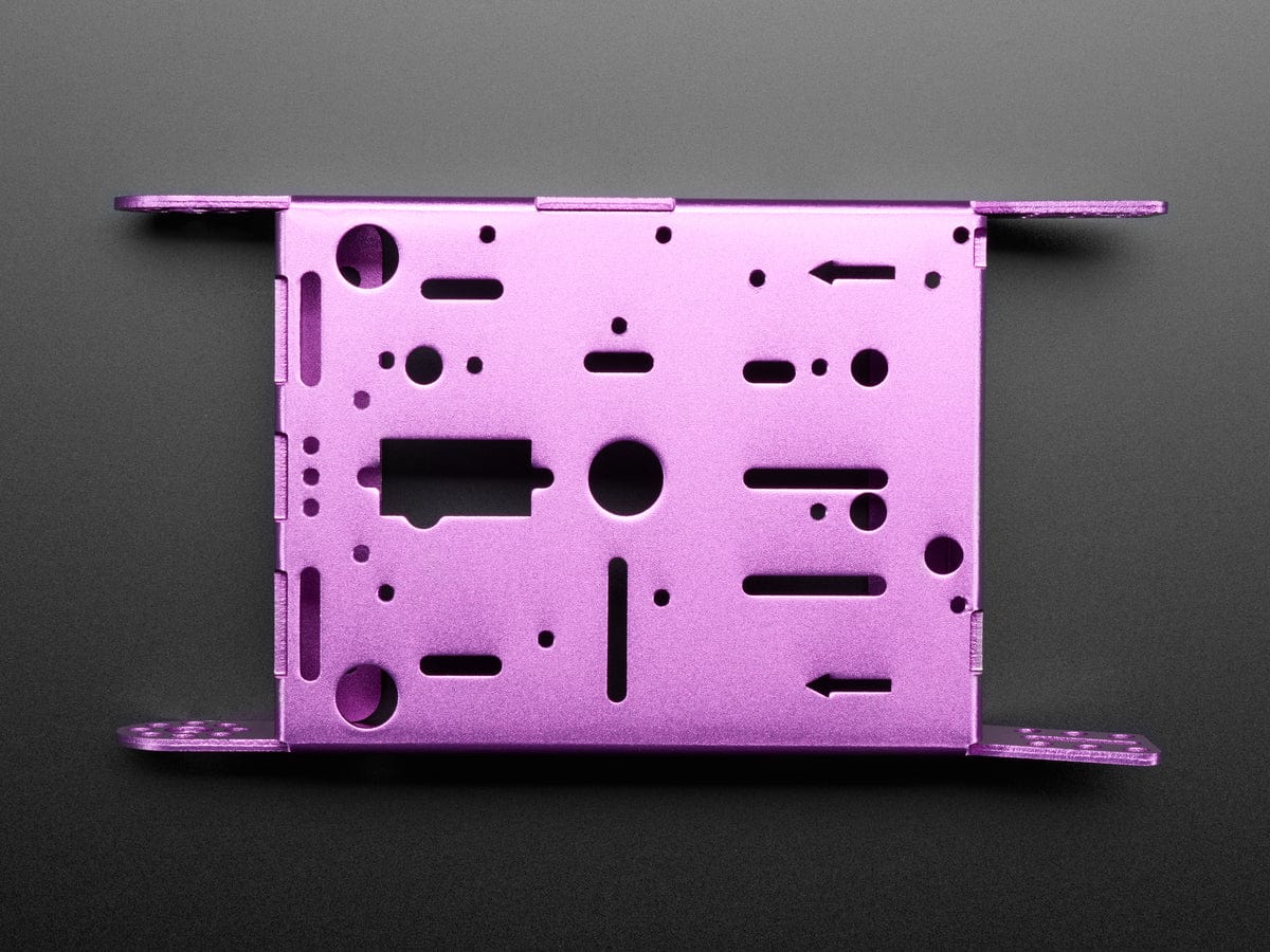 Purple Aluminum Chassis for TT Motors - 2WD - Image 7