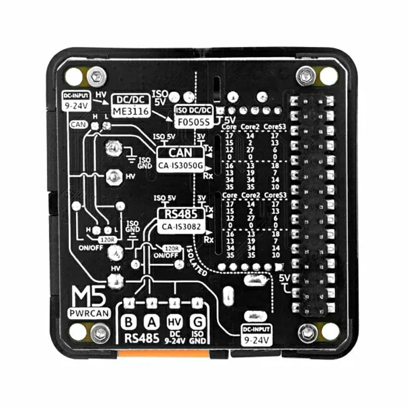 PWRCAN 13.2 Module with Isolated 2-Ch CAN & 1-Ch RS485 - Image 3