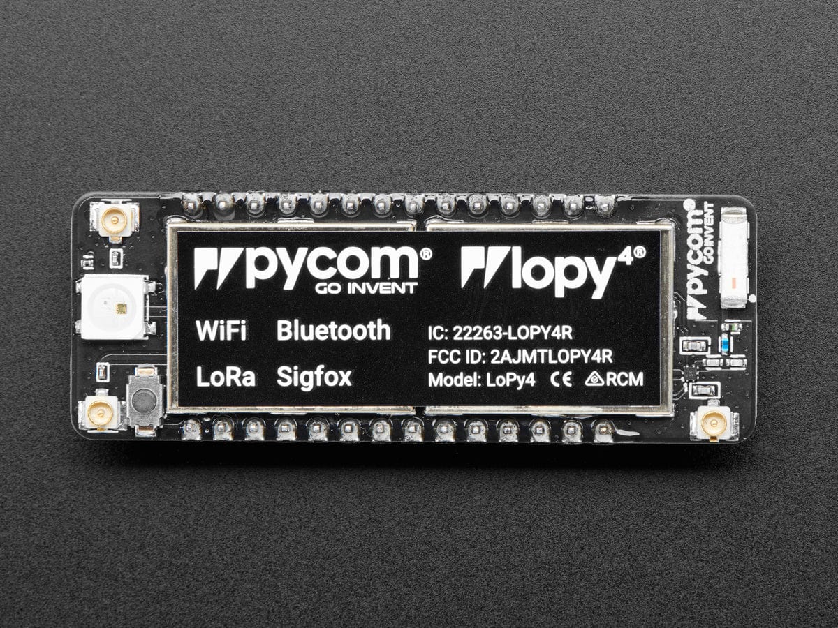 Pycom LoPy4 (WiFi, BLE, LoRa, and Sigfox) [Discontinued] - Image 2