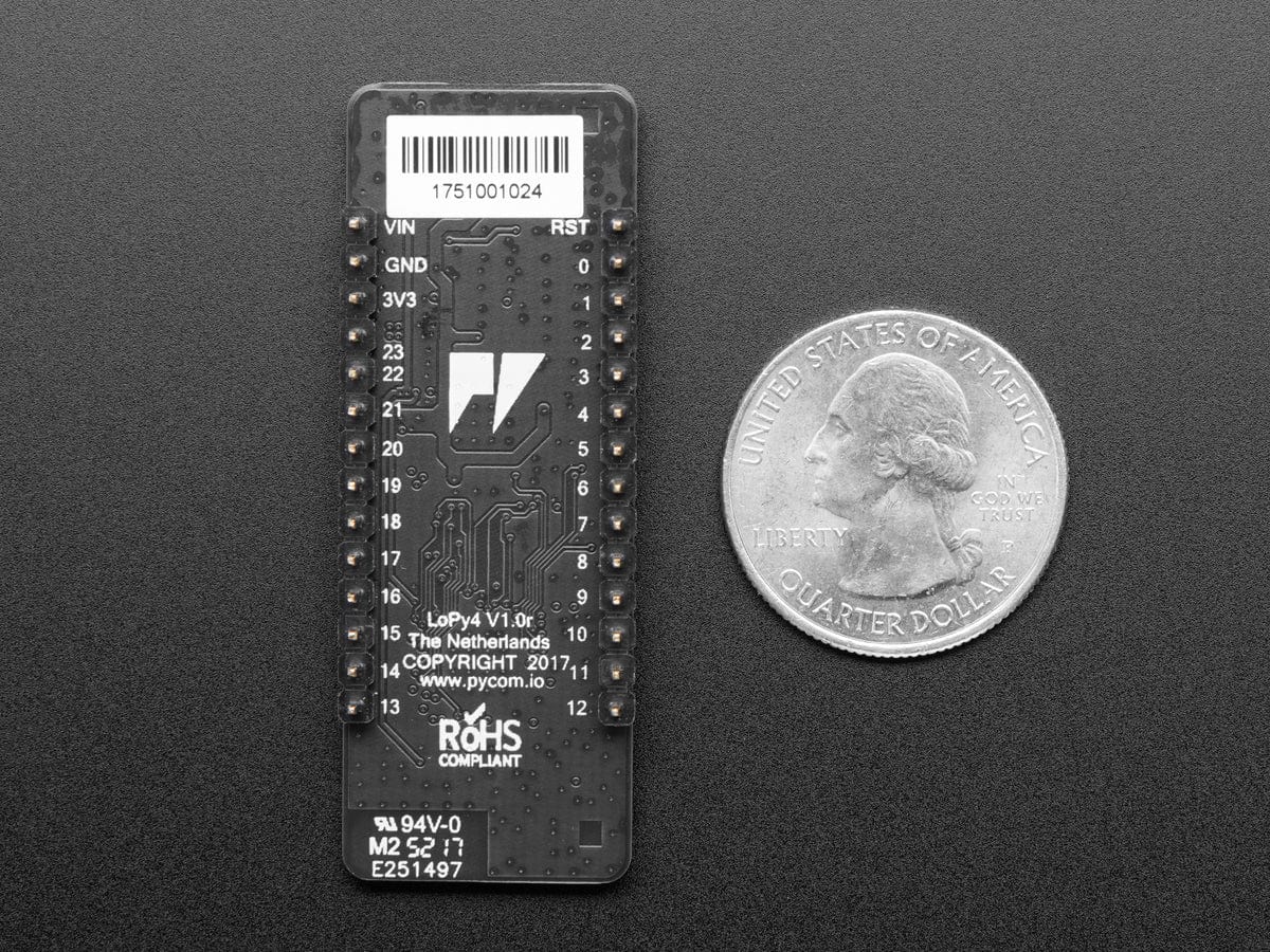 Pycom LoPy4 (WiFi, BLE, LoRa, and Sigfox) [Discontinued] - Image 3