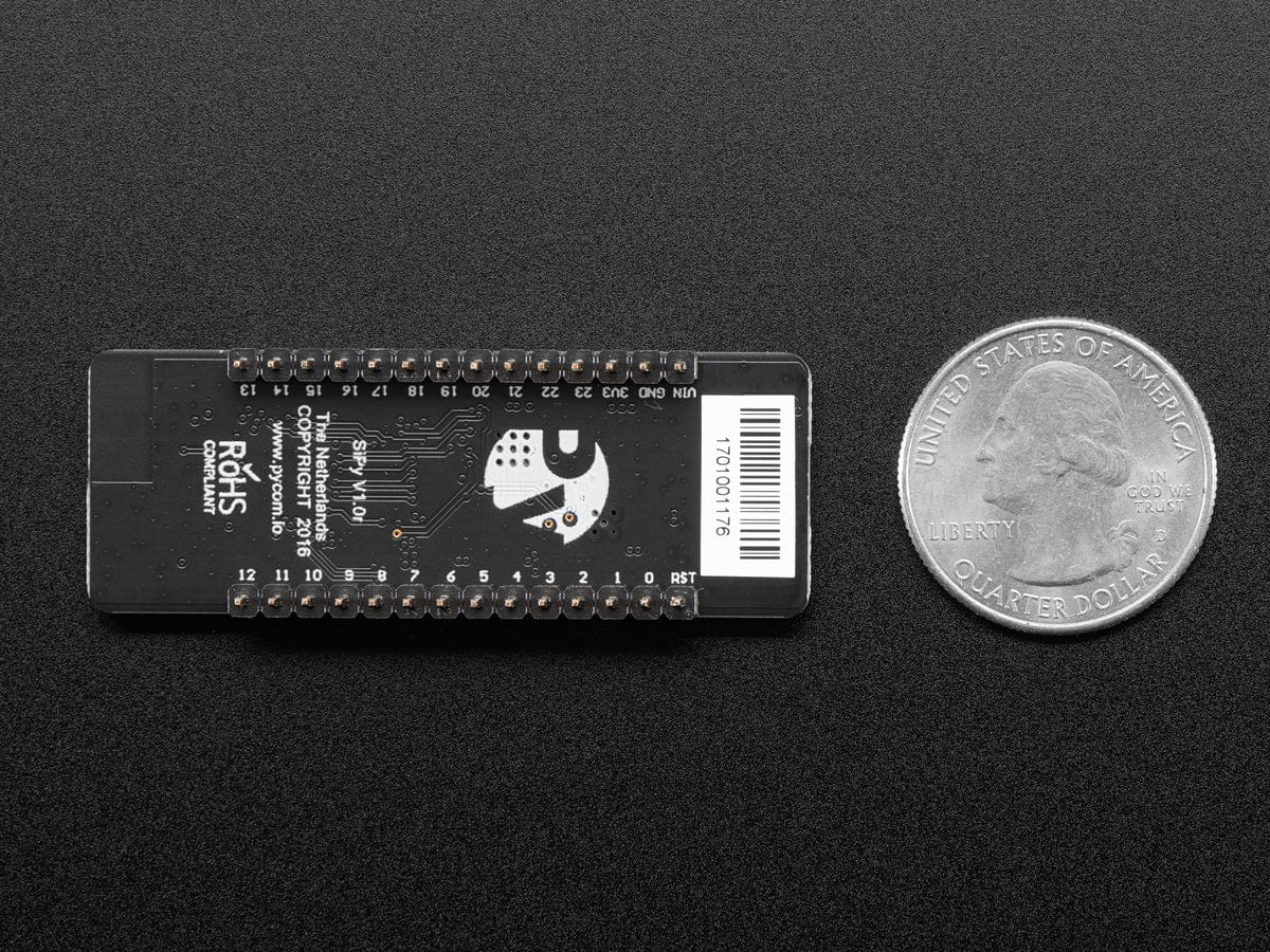 Pycom SiPy 1.0 – ESP32 WiFi, BLE and +22dBm SigFox Radio [Discontinued] - Image 3