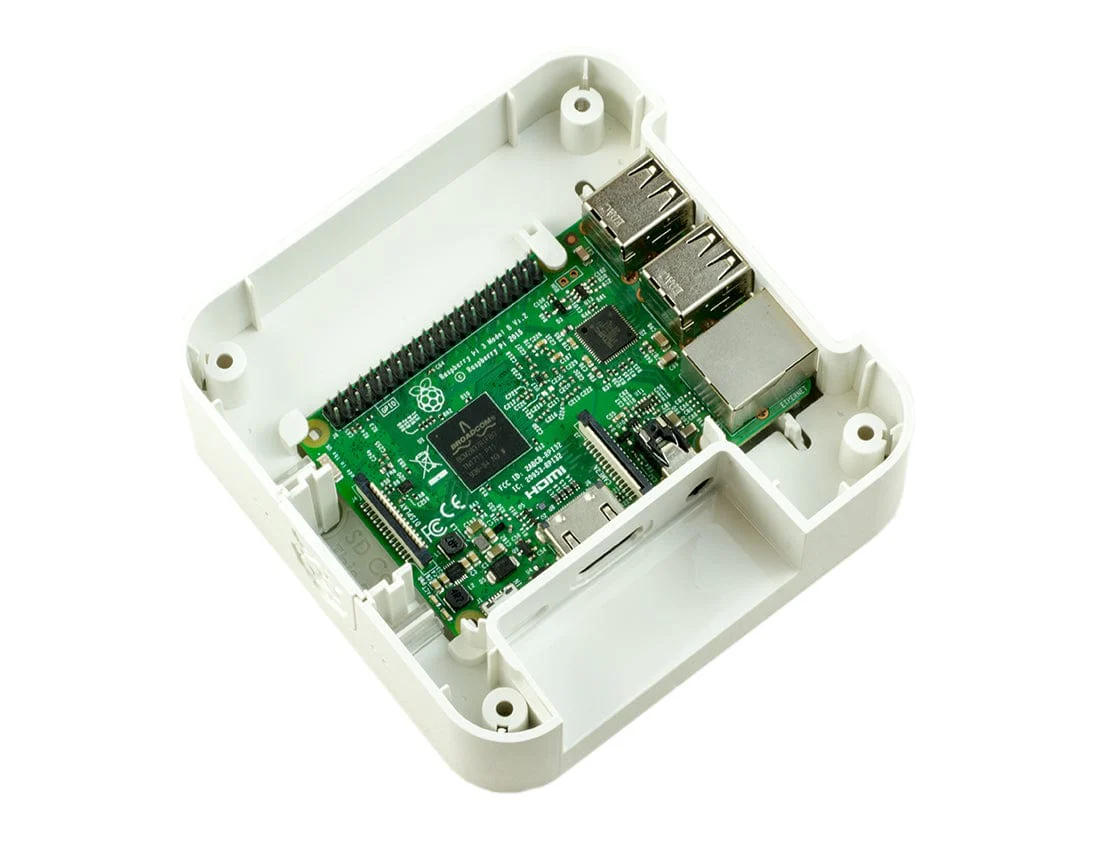 Quattro Case - Raspberry Pi VESA & HDD Case (White/Red) [discontinued] - Image 3