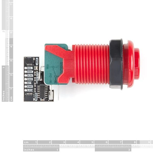 SparkFun Qwiic Arcade - Red [Discontinued] - Image 2
