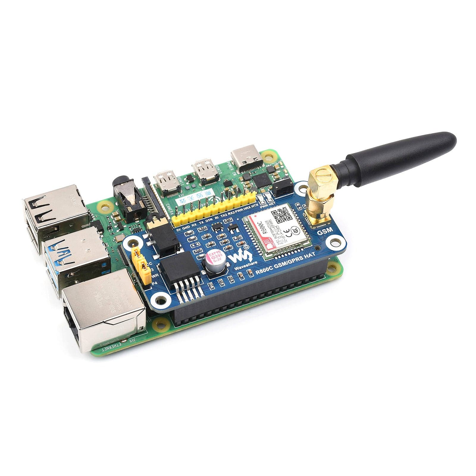 R800C GSM/GPRS HAT for Raspberry Pi - Image 5