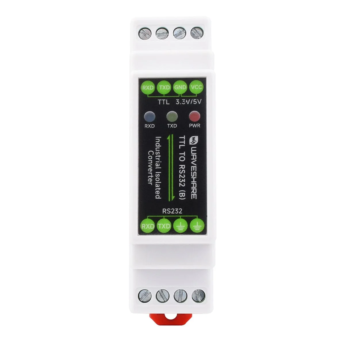 Rail-mount TTL to RS232 Galvanic isolated Converter - Image 4