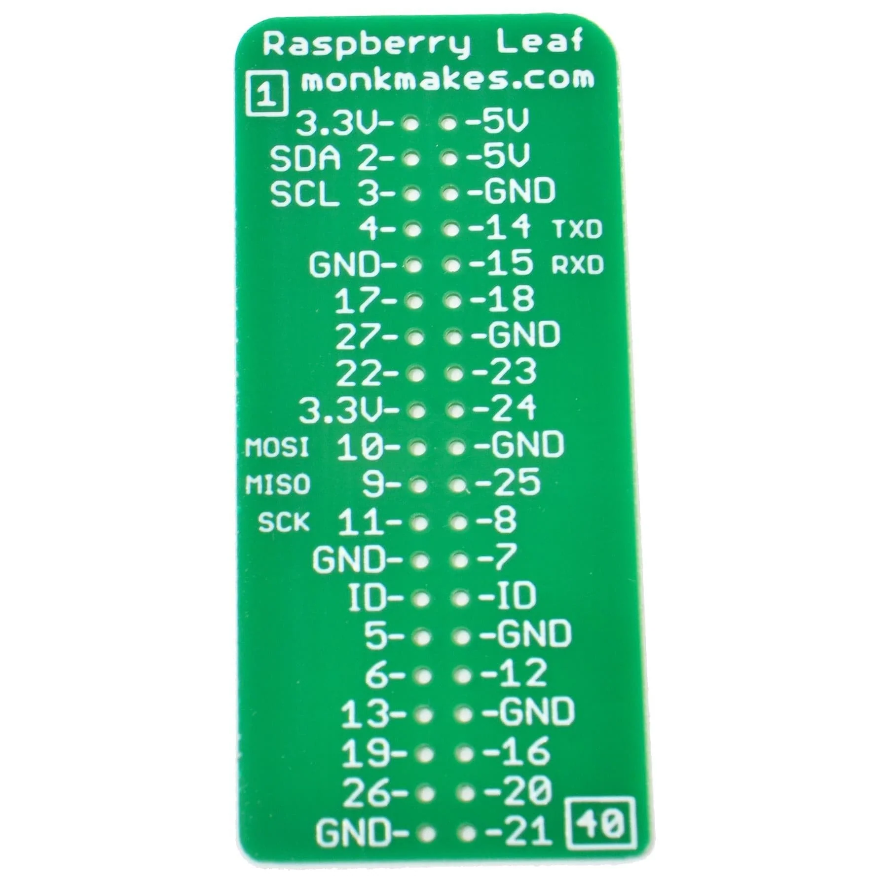 Raspberry Leaf GPIO Reference Board - Image 2