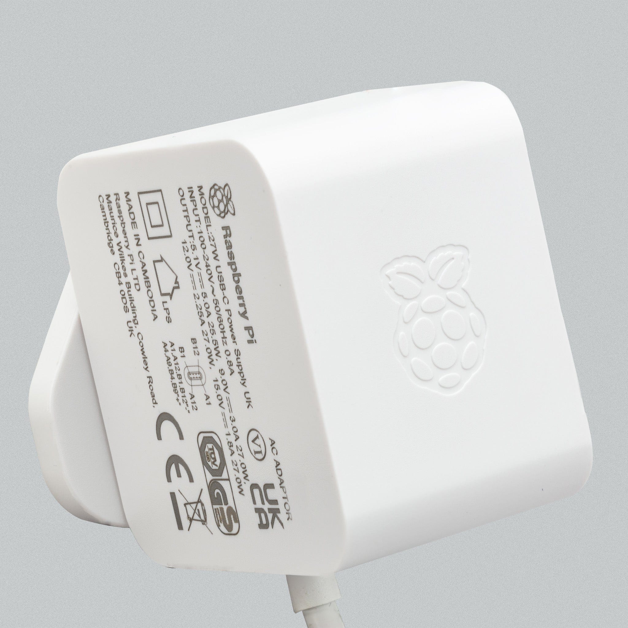 Raspberry Pi 27W USB-C Power Supply - Image 2