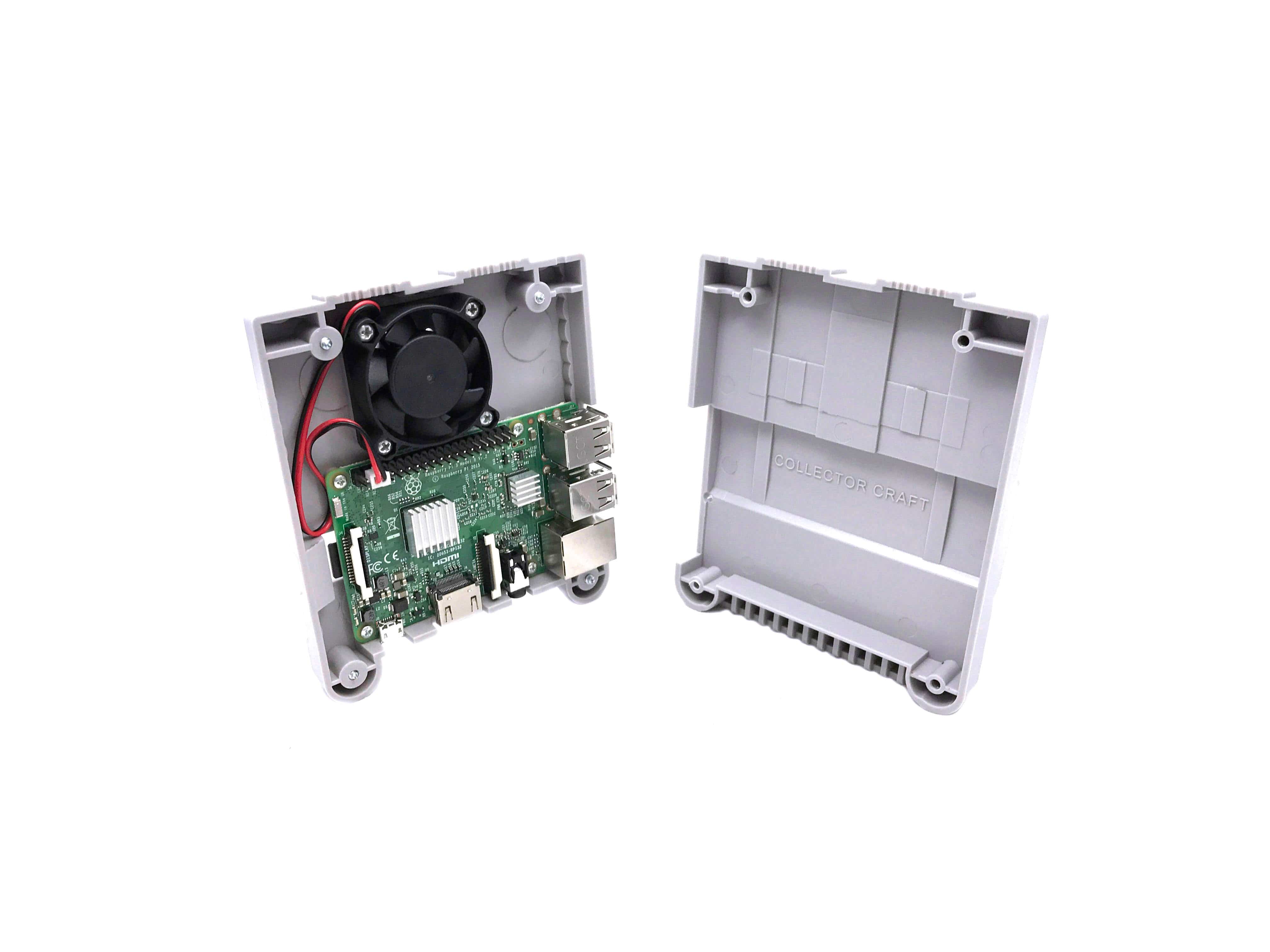 Raspberry Pi 3 "SNES" Case with Cooling Fan - Image 5