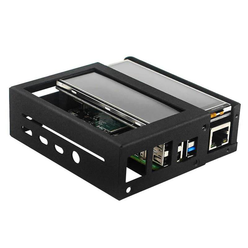 Metal Case with 3.5" TFT Touchscreen for Raspberry Pi 4 (480x320) - Image 4