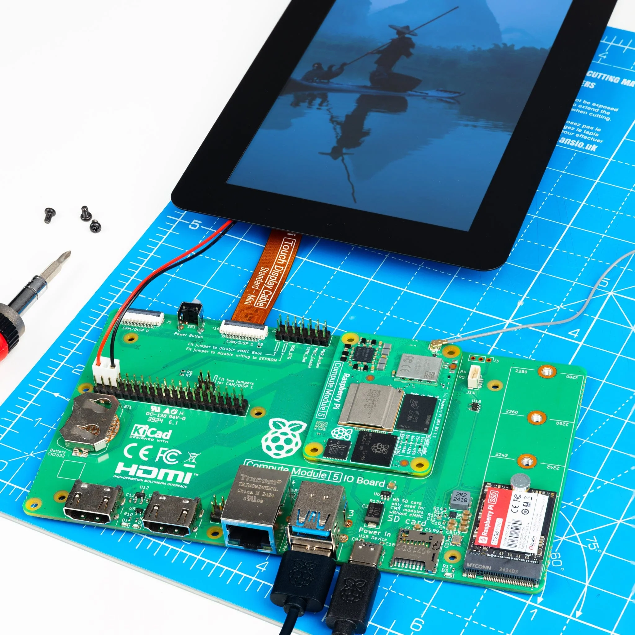 Raspberry Pi Compute Module 5 IO Board REV2 - Image 2