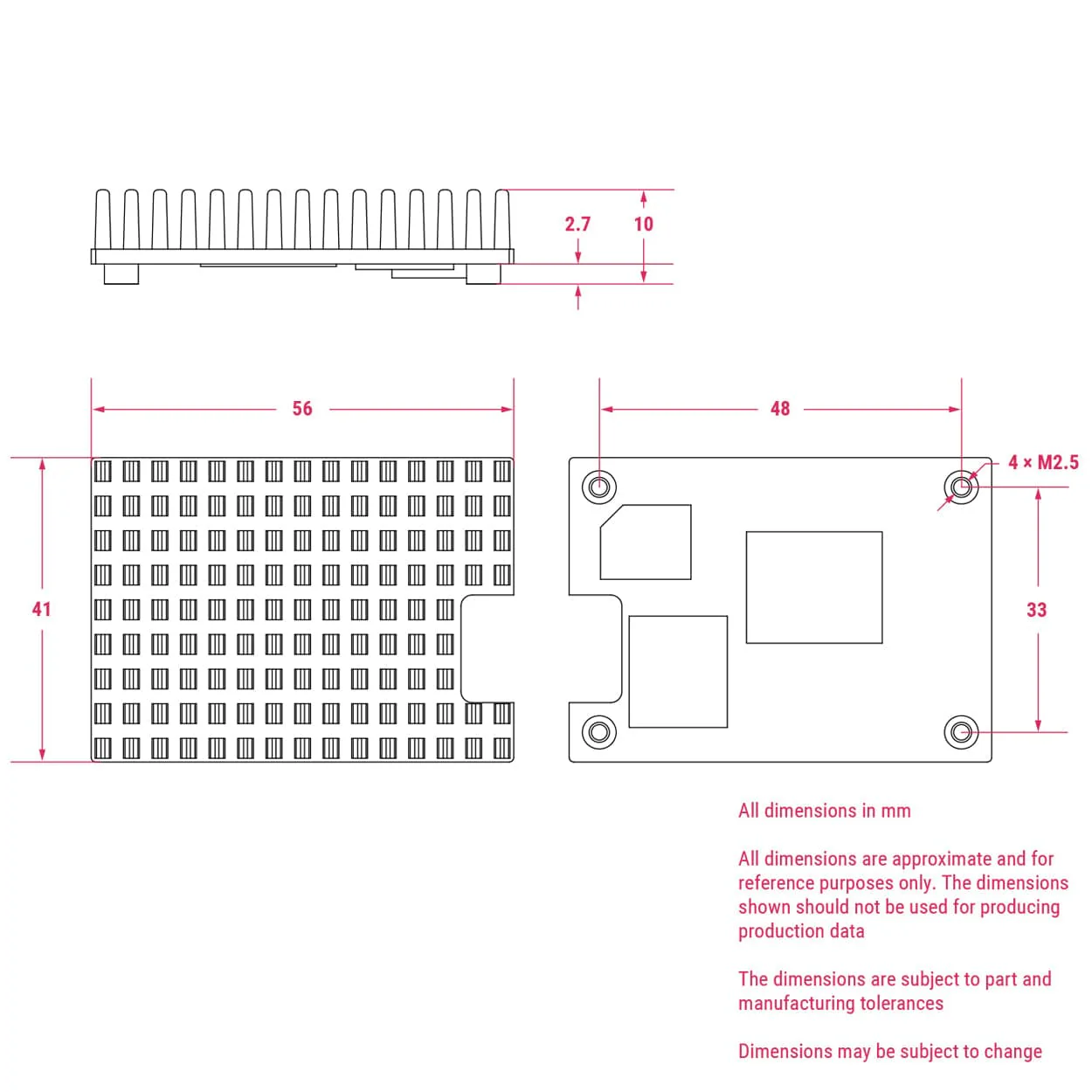Raspberry Pi Compute Module 5 Passive Cooler - Image 4