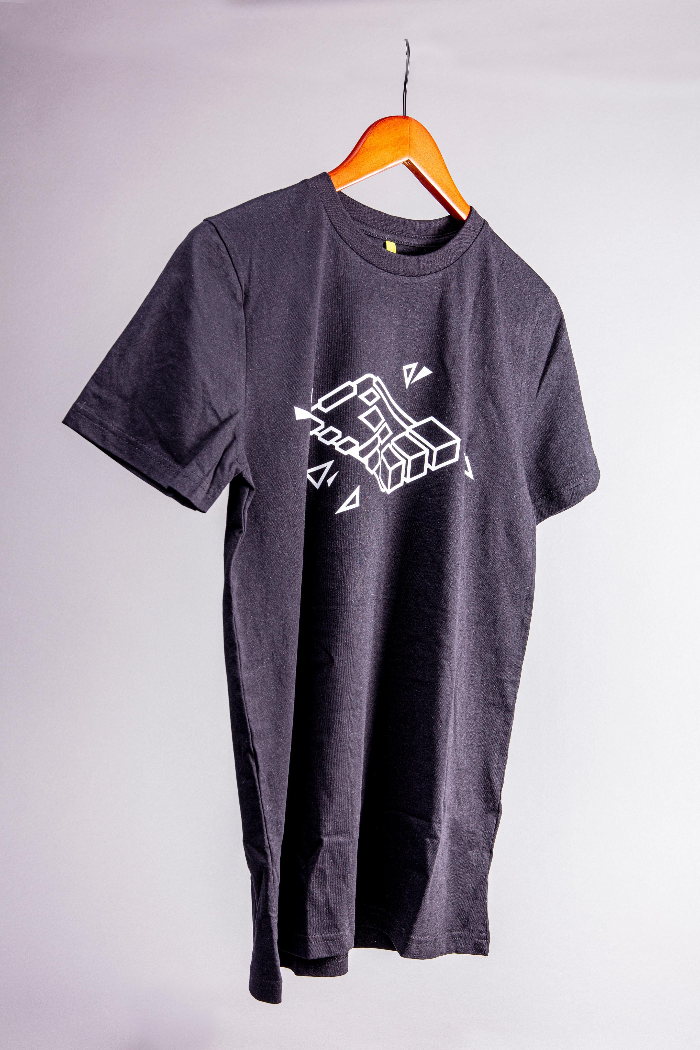 Black Raspberry Pi "Pi 4" T-shirt (Adult Size) [Discontinued] - Image 3
