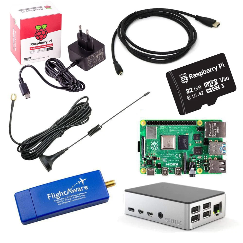 Raspberry Pi 4 PiAware Aircraft Tracking Kit - Image 2