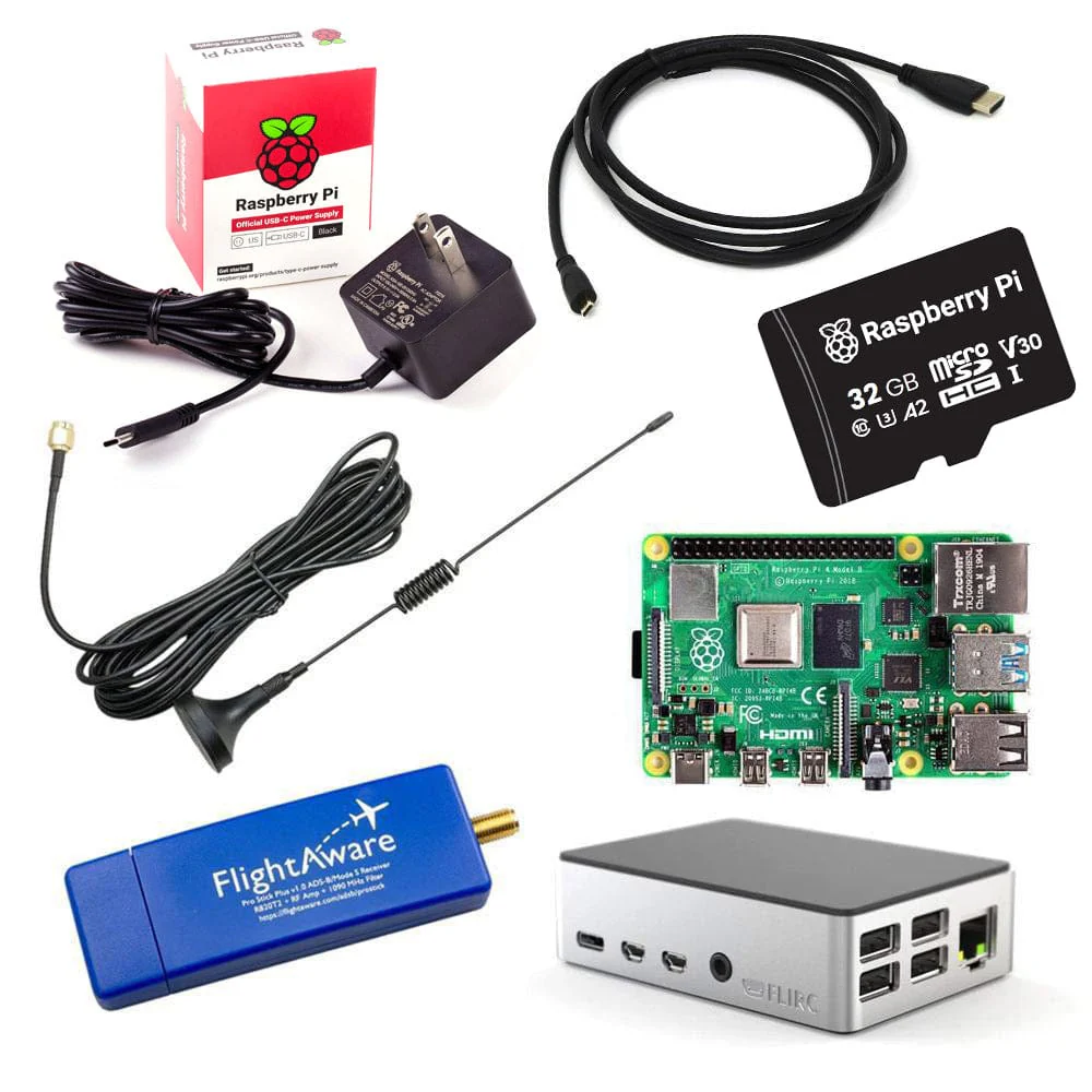 Raspberry Pi 4 PiAware Aircraft Tracking Kit - Image 3