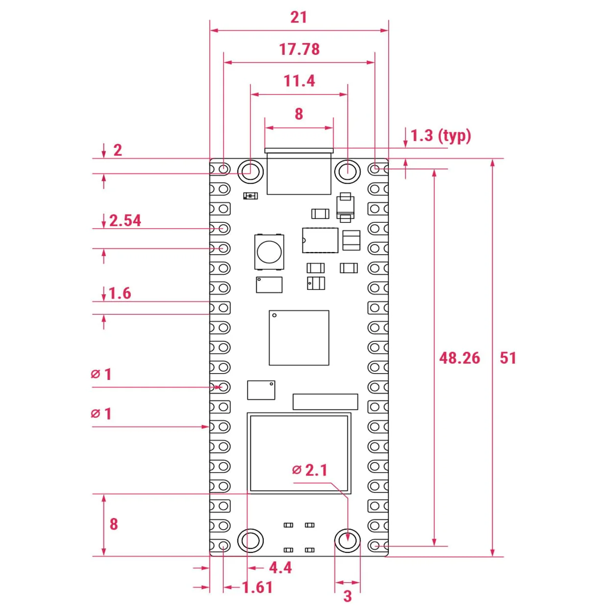 Raspberry Pi Pico 2 W - Image 4