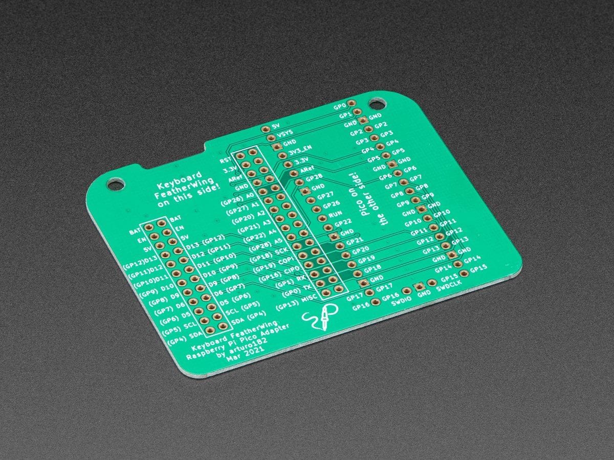 Raspberry Pi Pico Adapter PCB for Keyboard FeatherWing [Discontinued] - Image 4