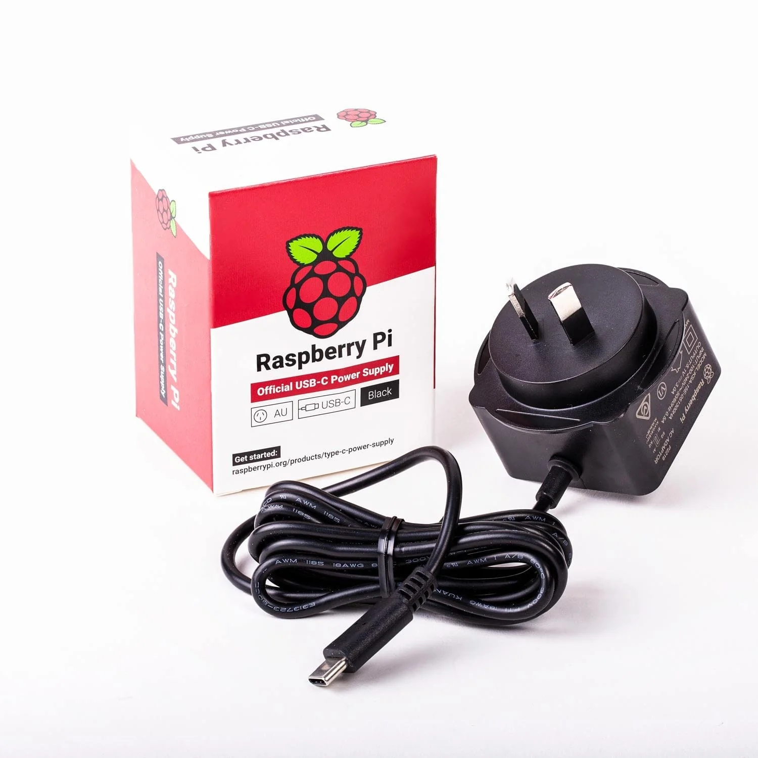Raspberry Pi 15W USB-C Power Supply - AU Plug - Image 2