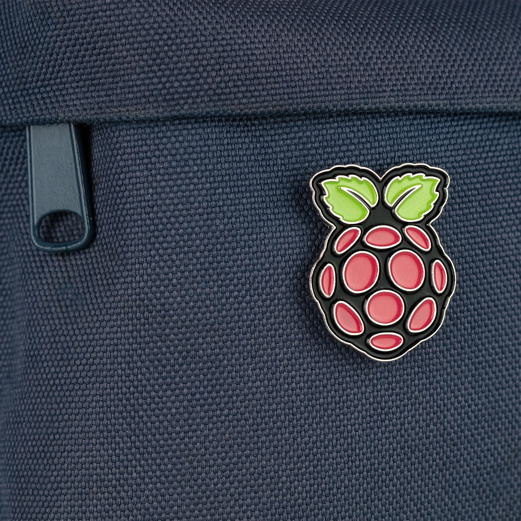 Raspberry Pi Stamped Iron Pin Badge - Image 2