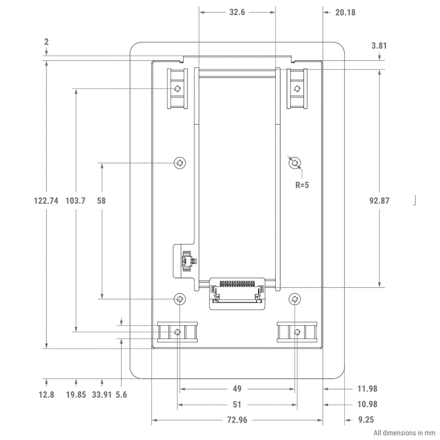 Raspberry Pi Touch Display 2 - 5" - Image 4