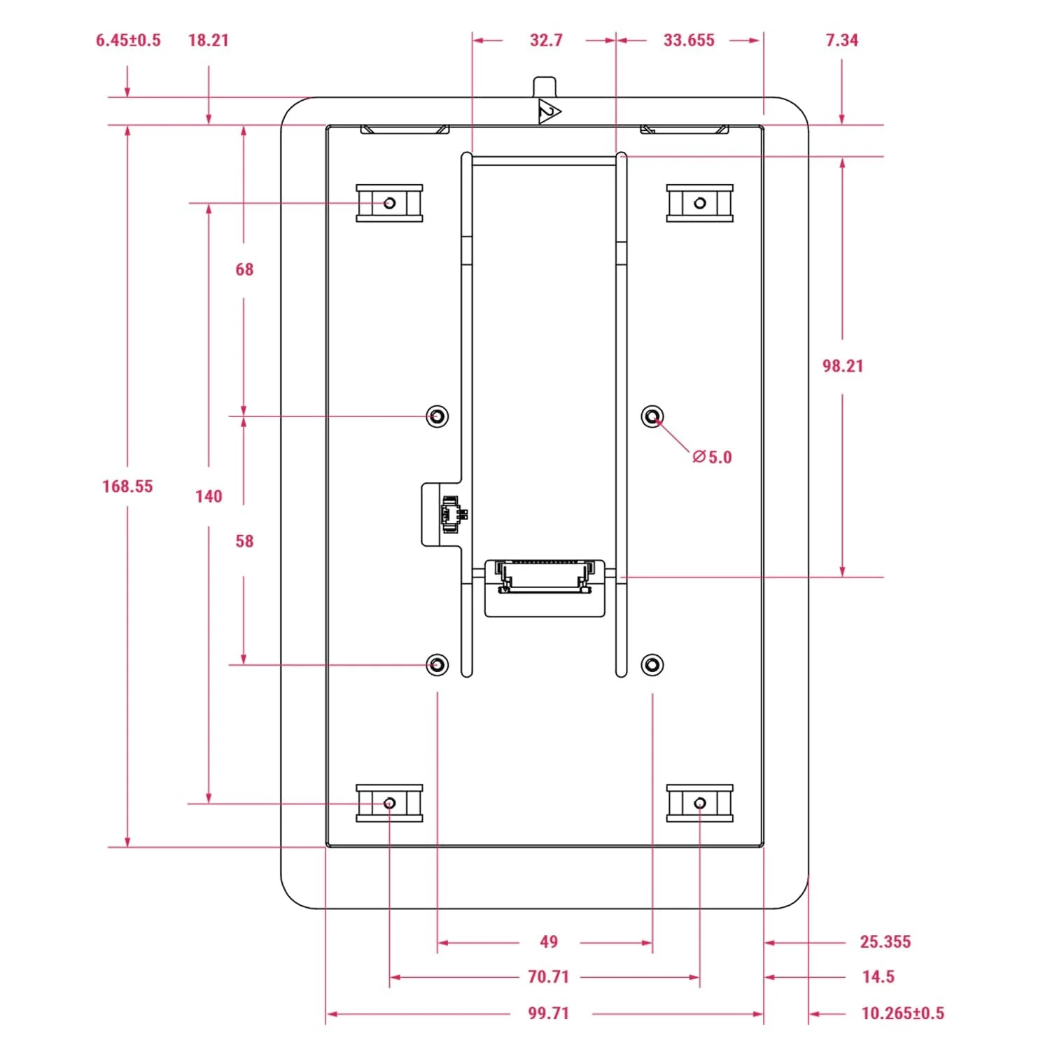 Raspberry Pi Touch Display 2 - 7" - Image 8