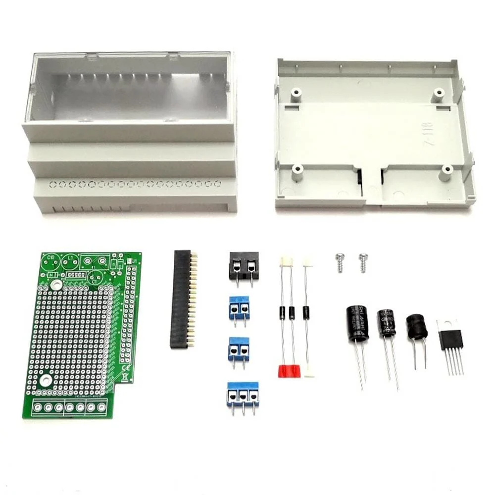 RasPiBox - Raspberry Pi 4 Prototyping DIN Rail Case (inc. 5V regulator) [discontinued] - Image 3