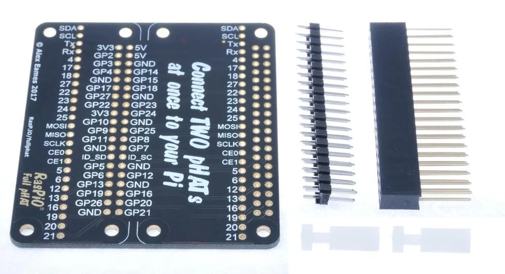 RasPiO FullpHAT (connect two pHATs) [Discontinued] - Image 2