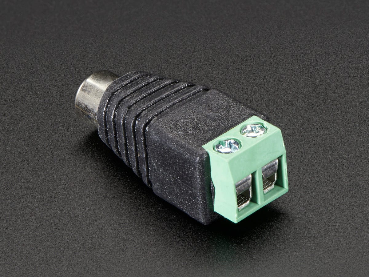 RCA (Composite Video, Audio) Female Jack Terminal Block - Image 2