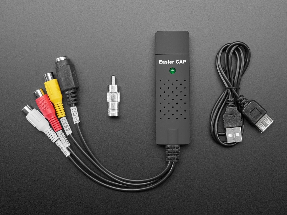 RCA NTSC or PAL or S-Video Input to USB 2.0 Capture Adapter - Image 5