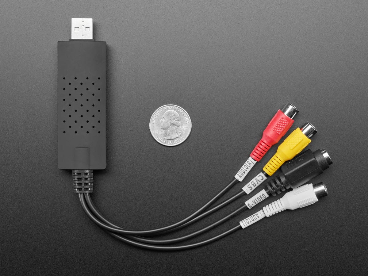 RCA NTSC or PAL or S-Video Input to USB 2.0 Capture Adapter - Image 6