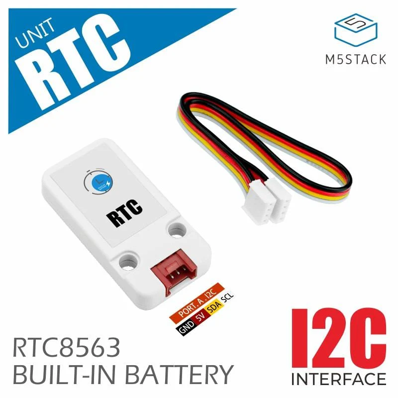 M5Stack Real Time Clock (RTC) Unit (HYM8563) - Image 2