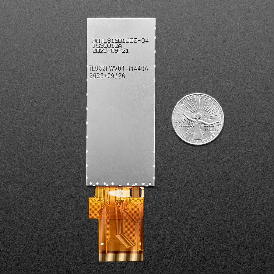 Rectangle RGB TTL TFT Display - 3.2" 320x820 No Touchscreen (TL032FWV01-I1440A) - Image 4